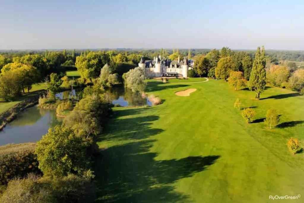Gite Chalet-Piscine "Belle-Etoile" Touraine Anjou Courcelles-de-Touraine Zewnętrze zdjęcie