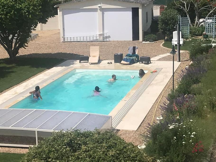 Gite Chalet-Piscine "Belle-Etoile" Touraine Anjou Courcelles-de-Touraine Zewnętrze zdjęcie