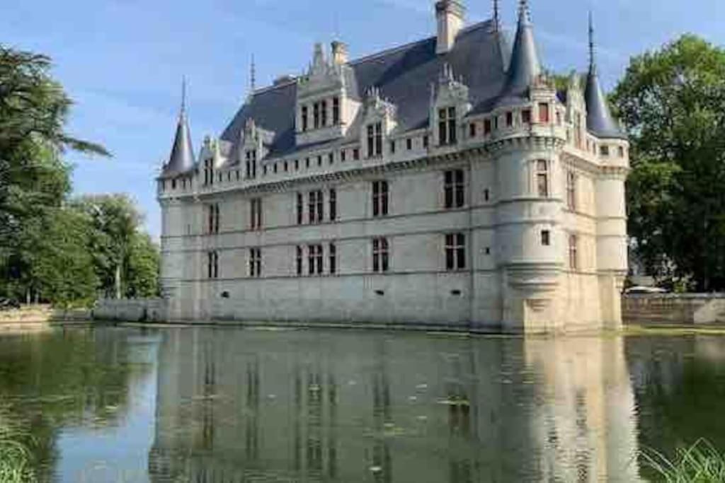 Gite Chalet-Piscine "Belle-Etoile" Touraine Anjou Courcelles-de-Touraine Zewnętrze zdjęcie